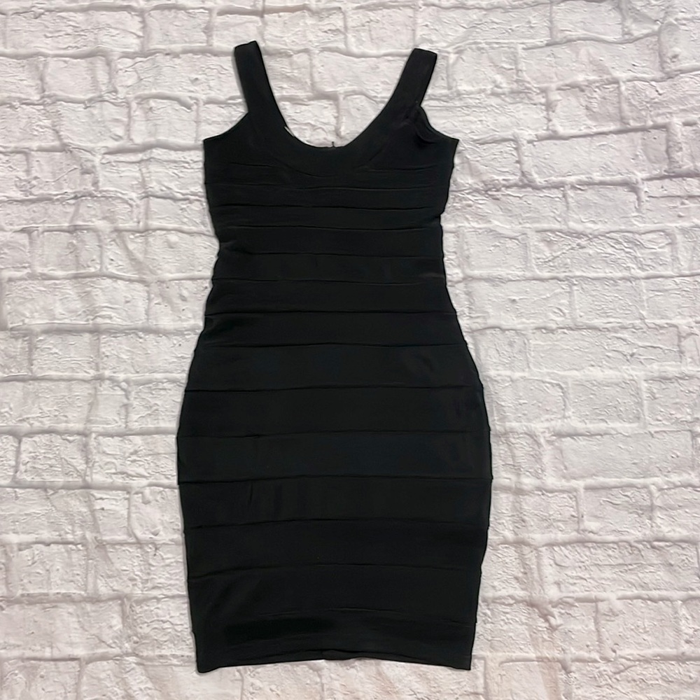 Black Apartment Bandage Dress, size M